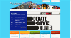 Desktop Screenshot of marinschools.org
